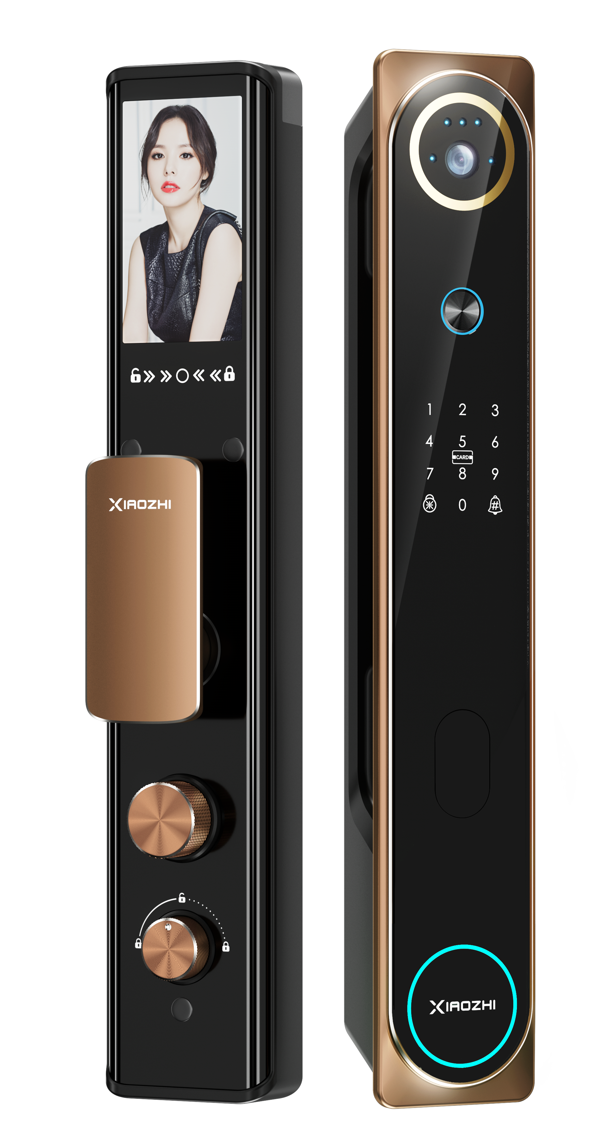 V20P Max掌靜(jìng)脈3D人(rén)臉智能(néng)鎖