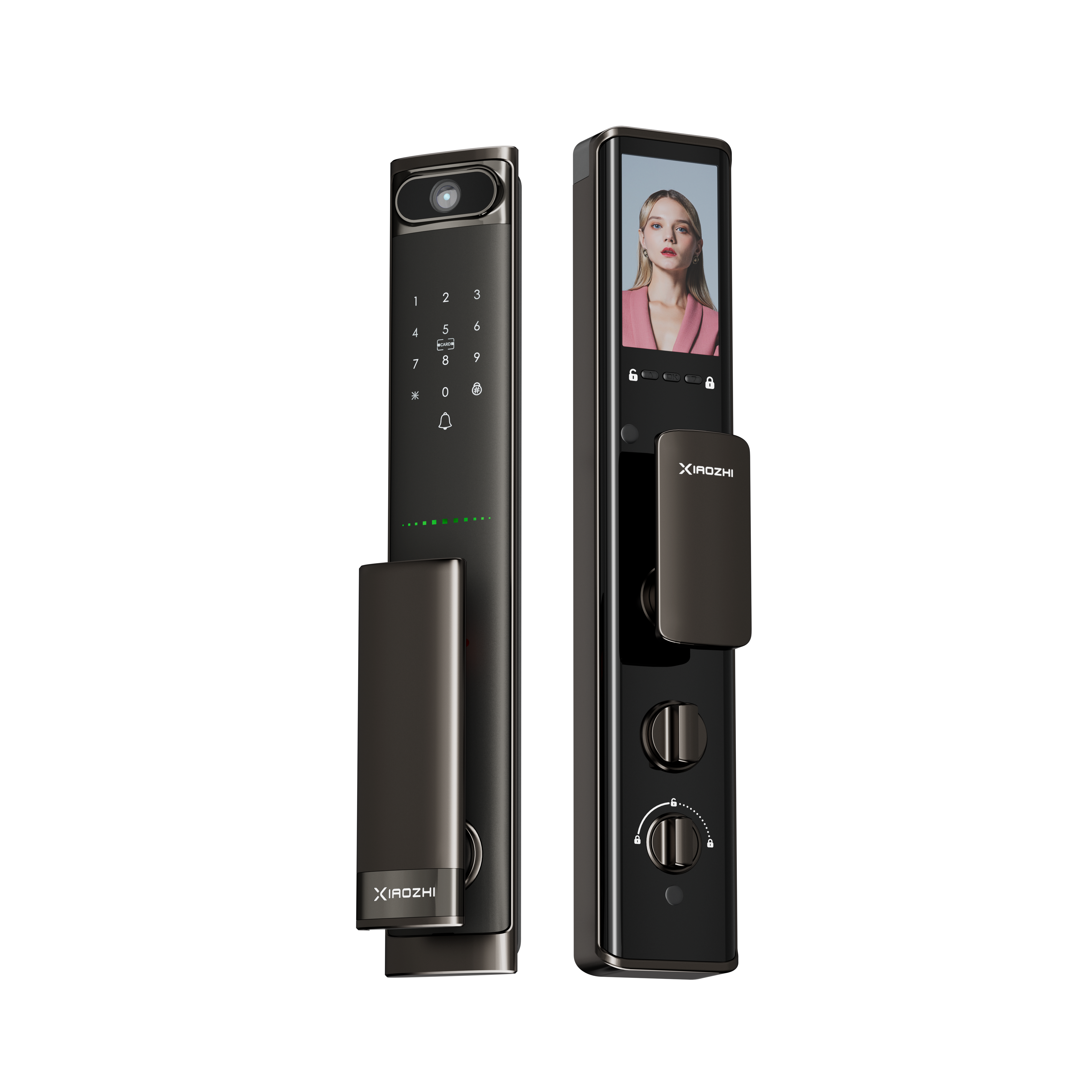 V11P3D人(rén)臉可(kě)視(shì)對(duì)講智能(néng)鎖